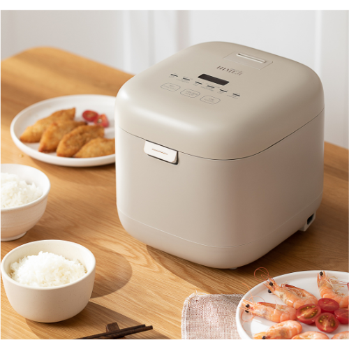 HIMEJI 1L Low GI Rice Cooker Apricot (Non Stick Inner Pot) MCK