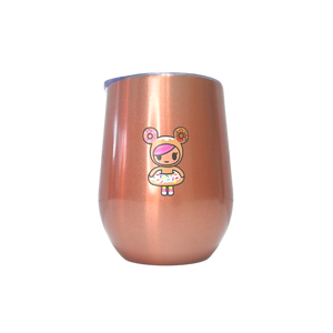 tokidoki x MCK 350ml Double Wall Insulated Cup - Donutella (Champagne Pink)