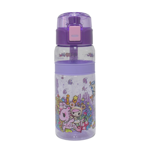 tokidoki x MCK 700ml Drinking Bottle - Mermicorno (Purple)