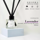 SHIORA Aromatherapy Series Reed Diffuser | Aromatherapy | 100ml| Essential Oil | Room Perfume